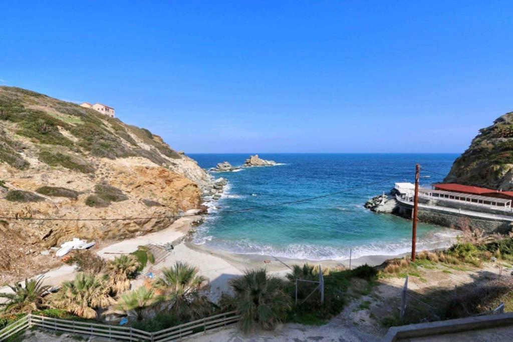 Eleni Sea View Luxury Apartment In Mades Λυγαριά Εξωτερικό φωτογραφία