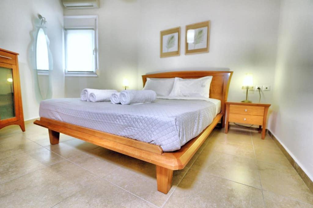 Eleni Sea View Luxury Apartment In Mades Λυγαριά Εξωτερικό φωτογραφία
